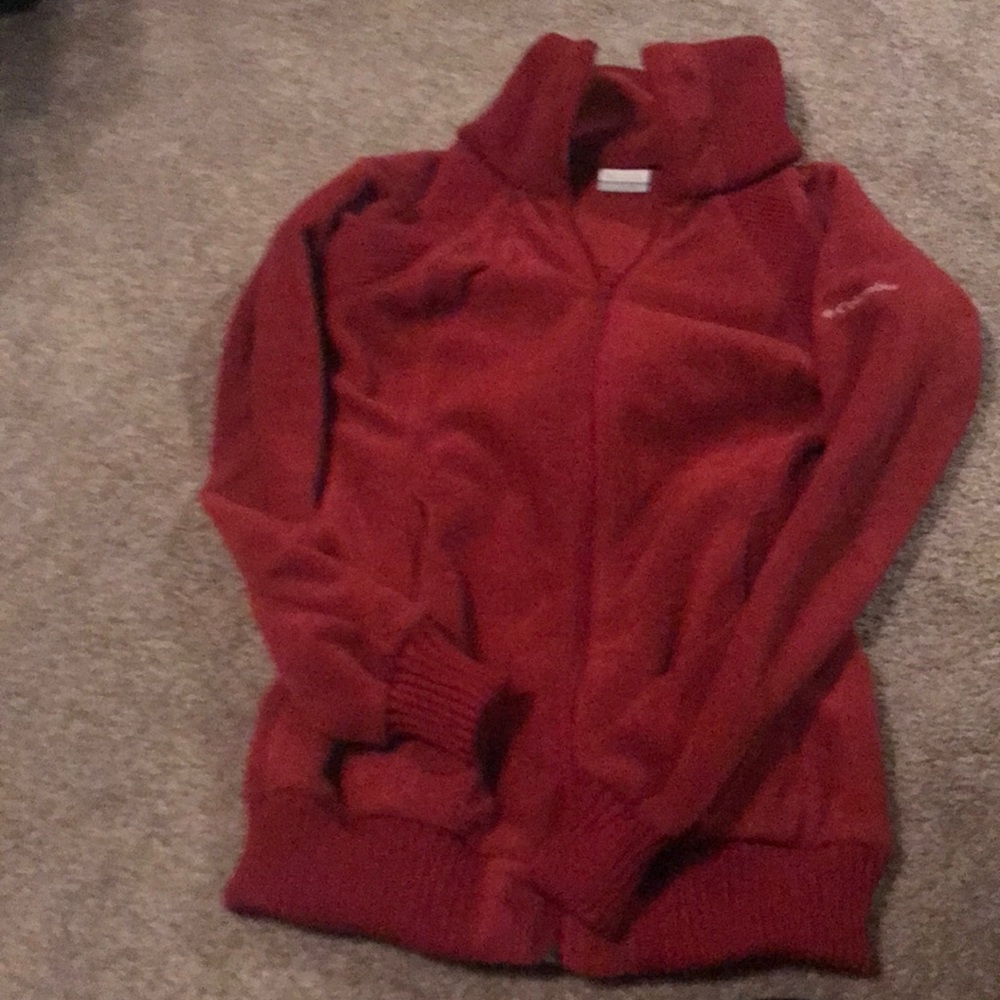 Columbia tunic zip up fleece